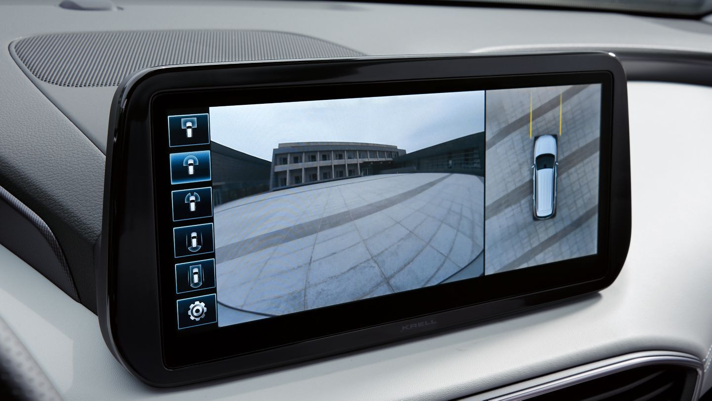 Surround View Monitor Hyundai Santa Fe Signature: Canggih!