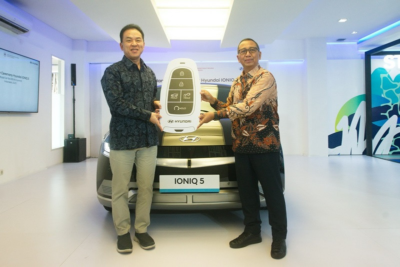 117 Hyundai Ioniq 5 Jadi Mobil Menteri ASEAN Summit 2023