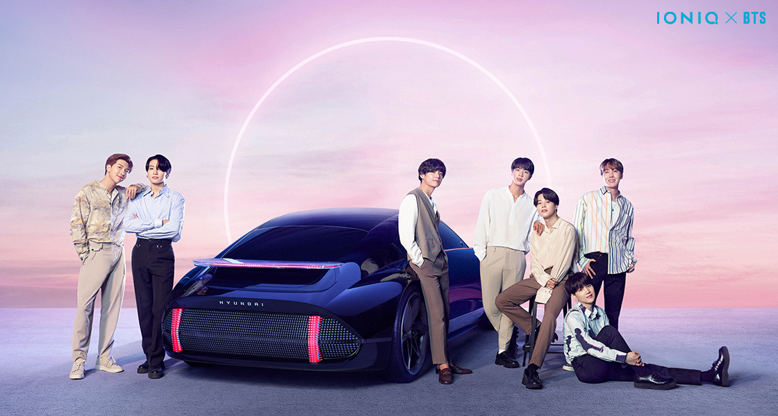BTS Menyelipkan Karakter Hyundai Ioniq Pada Lirik Lagu "Ioniq: I’m-On It "