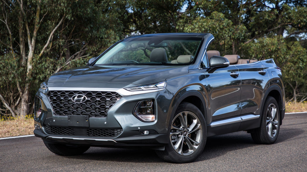Jangan Salah, Hyundai Santa Fe "Convertible" Hanya Untuk Syuting Iklan